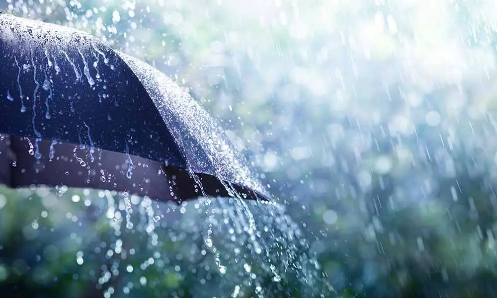 Types of weather affecting rendering